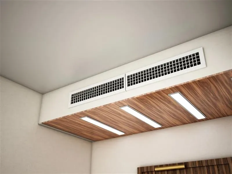 House interior with A/C